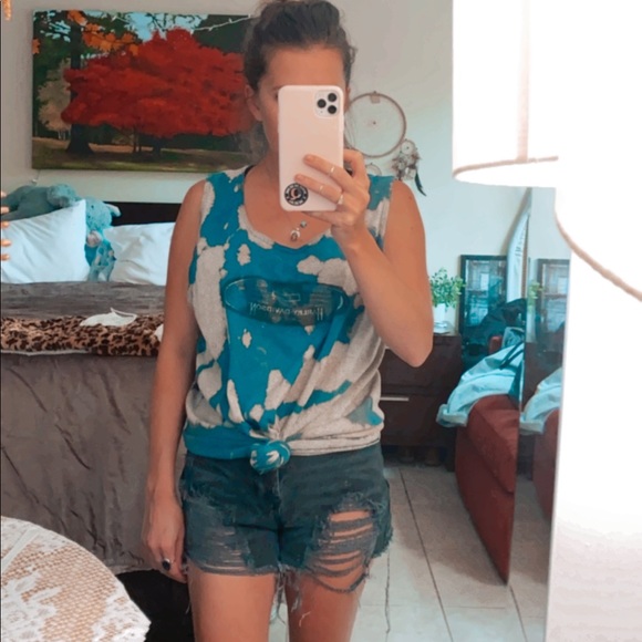 Harley-Davidson Tops - Vintage Tie Dye Harley Davidson Tank